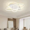 Lustres plafond moderne LED décoration de la maison lampe pour salon chambre étude El Lusture éclairage intérieur 110v 220v