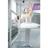 Dancewear Professional Ballet Tutu Dress for Kids Ballet Outfit for Girls Pancake Tutu Ballerina Swan Dress Ballet Cos Costume Stage Show 231124