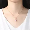 Mode Pearl Pendant Necklace S925 Silver 3A Zircon Vintage Halsband Europeiska kvinnor Sexig krage kedja bröllopsfest smycken Valentin dag Mors dag gåva SPC