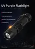 Mini LED UV Işıkları El Flashlight Ultraviyole Torçlu Zoomable 395nm Ultra Violet Fenerts Pet İdrar Bozukları Tespit