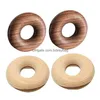 Clips de sac en bois Clip de scellage en bois Clip de beignet Shape Snack Sceller Sac à café Bages pour la maison Le stockage de sceau de cuisine garde les dhwks de drop lx4973