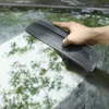 Universal Car Glass Scraper Wiper Miękki silikonowy ściąganie przednia szyba lusterka wstecz lusterka