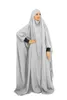 Ethnische Kleidung Türkei Eid Muslimische Frauen Hijab Kleid Gebetskleidung Jilbab Abaya Full Cover Ramadan Langes Khimar Kleid Abayas Islamische Kleidung