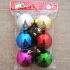 Christmas Decorations 3/4/5/6 Cm Diameter Color Ball Xmas Tree Decor Bauble Hanging Party Ornament Light Decoration Supplies 5zHH189-