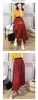 Skirts SELLING Miyake Fashion Fold Pure Color Pleated Skirt Thick IN STOCK