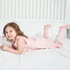 寝袋の男の子の女の子綿の袖なしの睡眠バッグと足の子供漫画のワンシーパジャマの着用可能な毛布生まれた睡眠服231124