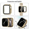 Do Apple Watch Series 7 6 5 4 SE Bling Diamond PC PC Case Case Cage Pasp Pasp Patel 41 mm 45 mm