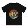 Erkek Tişörtleri Vintage Cryptocurrency Orijinal Tshirts BTC baskı homme gömlek trend üstleri S-6XL