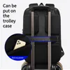 Backpack 2023 Men's Bags Multifunctional Waterproof Laptop Business Casual Suitable For College Travel