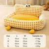 kennels pens Super chaud chien lit hiver chien chat dormir canapé chenil épaissi chien coussin pour petits moyens grands chiens Chihuahua Teddy 231123