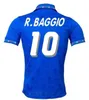 1982 Maglia retrò Italia 1990 1996 1998 2000 CALCIO CASALINGO 1994 Maldini Baggio Donadoni Schillaci Totti Del Piero 2006 Pirlo Inzaghi buffon Materazzi