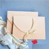 Gift Wrap Incarnadine Pink Paper Bag Envelope Scarf Box Book/Silk Packaging Ribbon Cardboard Carton 27.8cmx20.9cm LX1924 DROP DELIVE DHPGH