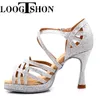 Dansschoenen Loogtshon Latin Water Platform Dancing Shoes Woman Fashion Shoes High Heel Jazz Shoes Heel voor meisjes dames 230424