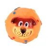 New Squeaky Toys Dog Ball Rubber Chew Toy Interactive Pet Dog Face Sound Squeaker Hündchenspielzeug Hundeartikel Hundezubehör