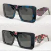 888Sunglasses New Hot Style Square Frame Hommes Femmes Symbole Designer Lunettes de soleil MODÈLE SPR 23Y Unique Temples Fashion Sense Super Top Qualité avec