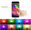 Smart Home Life LED LIGHT WIFI BUBBE E27 RGBW 5W 10W 15W Musique de lampe intelligente Bluetooth 4.0 Contrôle de l'application / IR Remote Control Home Éclairage