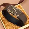 Fashion Classic Belts For Men Women Designer Belt chastity Silver Mens Black Smooth Gold Buckle Leather Width 3.5CM with box dresses Belt