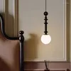 Hängslampor amerikanska retro liten ljuskrona avancerad och kreativ konstlätt atmosfär vardagsrum sovrummet sovrum led