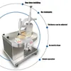 Kommerzielle Fleischschneidemaschine, Edelstahl-Frischfleischschneider, flockige elektrische Fleischschneidemaschine, 220 V, 110 V