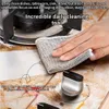 Ny rost borttagning Magic rengöring av tygståltrådskåldukar för kök hemrengöringsverktyg ersätta ståltråd bollar trasor