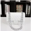 2024 Classic Theme Handbag Luxury Design Designer Bag Top Material One Shoulder Crossbody Bag Gold Chain Silver Chain High Waist Square Stripe Bag