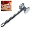 New Aluminum Meat Hammer Meat Loosening Hammer Round Hammer Tenderizing Hammer Steak Chicken Pork Hammer Kitchen Gadget Kitchen Tool