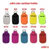 Opbergtassen Neoprene 30 ml flessentas Sanering Holder Keychain Key Rings Hand Soap LX09999 Drop Delivery Home Garden Huiskee Organi Dh9qu