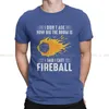 Camisetas para hombre I Cast Fireball Wizard Sorcerer DM GiftRPG Hipster camisetas DnD juego masculino Harajuku camisetas de algodón puro camisa de cuello redondo