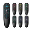 PCリモートコントロールQ6 Pro Voice Control 2.4G Wireless Air Mouse with Gyroscope 7カラーAndroid TV Box h96 Max DhgyrのバックライトIR学習