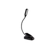 Bordslampor bok Light Battery Powered Mini Travel Accessories Desk Lamp Led Dormitory Clip Creative Reading Night Clip-On