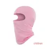 Cycling caps maskeert het hoofd gezichtsmasker voor kinderen winddichte ski wandel fietsen sport ademende hoeden helm voering cap caps joch