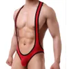 Men S Sexy Bodysuit Bulge Pouch U Convex Jumpsuit Backless Open Butt Suspender Undershirt Exotic Lingerie