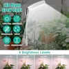 Grow Lights led växtljus full spektrum timing växande lampa för saftiga blommor inomhusväxter