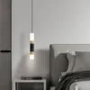 Pendant Lamps Nordic Bar Single Head LED Lamp Living Bedroom Bedside Dining Table Hanging Light Home Indoor Decor Chandelier Lustre