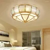 シャンデリア天井照明器具アメリカンレトロガラスライトロマンチックなクリエイティブホームベッドルームE26屋内