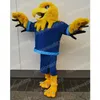 Wydajność Golden Eagle Mascot Costiums Wysokiej jakości kreskówka strój postaci garnitur Karnawał Dorośli Rozmiar Halloween przyjęcie świąteczne Karnawałowe sukienki