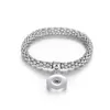 Braccialetti con ciondoli Bracciale con bottone a pressione Misura 18 mm Braccialetti a cerchio intercambiabili regolabili per le donne Ragazze Moda Noosa Gioielli Drop D Dhgwy