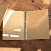 Stationery Binder A4/B5/A5 Losse blad papier Jam Shell Porous Clip Folder Bestand Organisator Office Accessoire