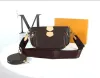 Pursets de sac à bandoulière de haute qualité de haute qualité Portefeuille de sacs de concepteur de luxe multi-pochette pour sacs à main pour femme sacs à main