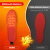 Heated Insoles, 3500mAH Rechargeable Electric Heating Insoles with Remote Control, Up to 13 Hours Heating Foot Warmer for Men Women Outdoor Hunting Camping Skiing