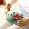 Plates Fruit Plate Delicate Large Capacity Visible Living Room TV Table Nut Candy Serving Tray For Restaurant Snack Dish