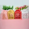 Present Wrap 30 50st Wedding Party Gäster Box Packaging Bird Love Heart Laser Cut Paper Candy Boxes Baby Shower Chocolate Cookie