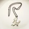 Chokers Polished 2 INCH TALL Classic Hatchetman Pendant INSANE CLOWN POSSE Charms Stainless Steel Hatchet ICP Necklace rolo chain 24'' 231124