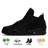 Nike Air Jordan 4 Off White Jordan 4s Retro Zapatillas de baloncesto 2022 Infrarrojo Jumpman Mujeres para mujer Entrenadores para hombre Oreo Black Cat Travis Scott Sneakers