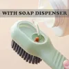 New Multifunction Cleaning Brush Soft Bristled Liquid Shoe Brush Long Handle Clothes Brush Underwear Brush Household Cleaning Tools