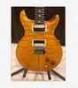 Benutzerdefinierte Santana ll Santana Yellow Quilt Maple Top Gitarre Reed Smith 24 Bünde China Made PRS E-Gitarren