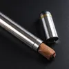 Smoking Pipes Gold-plated stainless steel cigar tube single tube cigar tool accessories