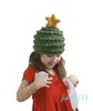 Berets Winter Knitted Hat Christmas Toddler Bonnet Bonnets Babies Crochet Kids Children's