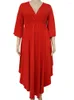 Robes de taille plus 4xl robe maxi femmes