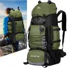 Sacos ao ar livre Grande 90L Saco de Viagem Camping Mochila Caminhadas Exército Escalada Montanhismo Esporte Ombro Mochila Homens Mulheres 231123